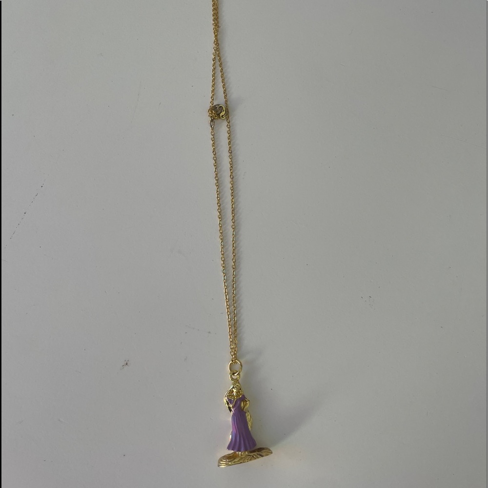 gold Rapunzel necklace